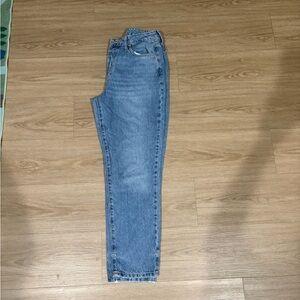 Forever 21 Light Blue Straight Leg Jeans